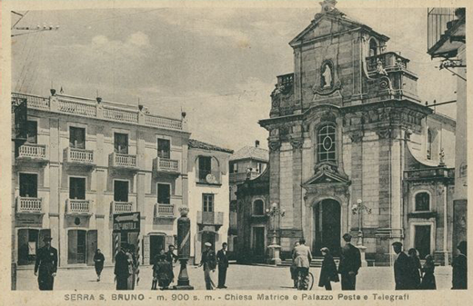 Serra san Bruno Chiesa matrice e palazzo poste